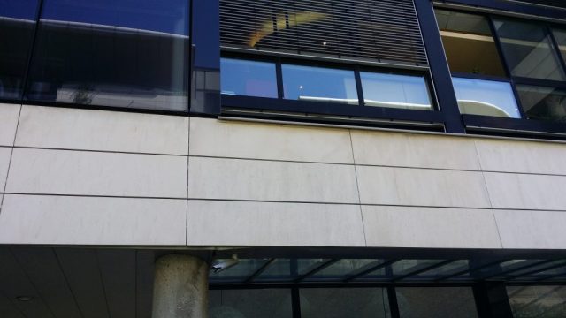 Façade en pierre après traitement