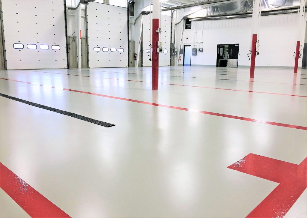 sol epoxy industriel Casablanca